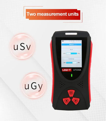New UNI-T UT334A Radiation Dose Tester Detector