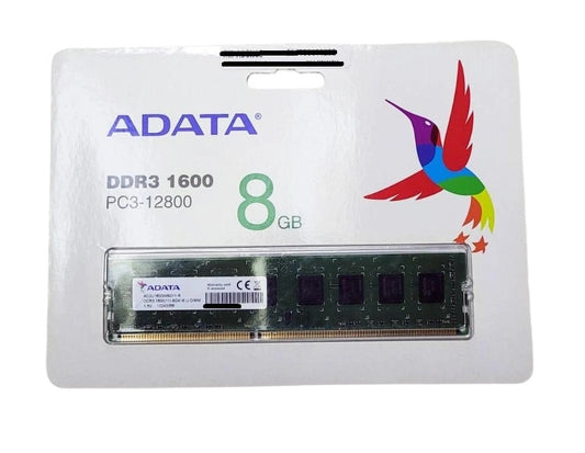 New ADATA 8G DDR3 1600 PC3 12800 Desktop Memory Ram
