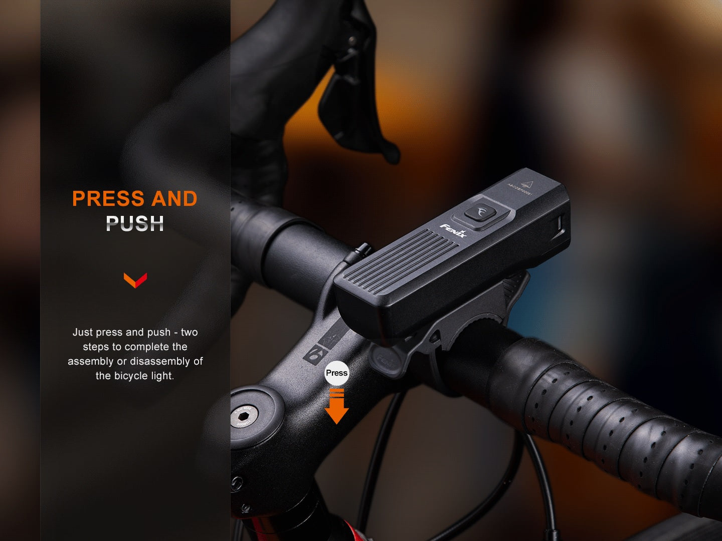 New Fenix BC15R USB Charge 400 Lumens LED Bike Bicycle Light