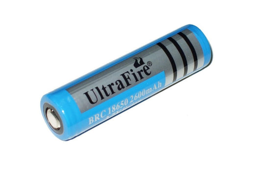 New UltraFire 18650 2600mAh 3.7V Protected Rechargeable Battery Cell