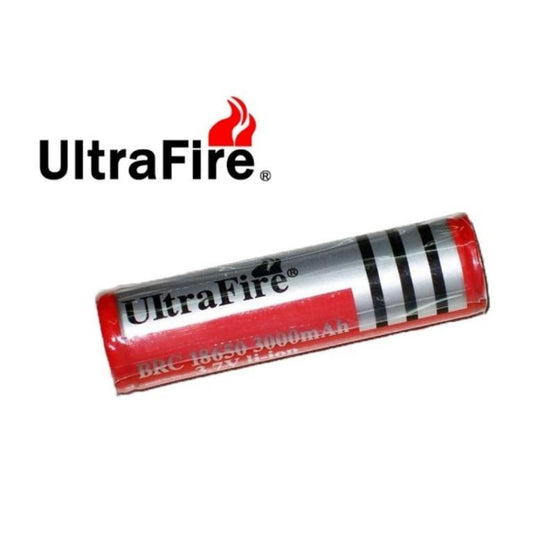 New UltraFire 18650 3000mAh 3.7V Protected Button Top Battery Cell