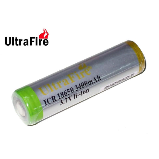 New UltraFire 18650 3400mAh 3.7V Protected Rechargeable Battery Cell