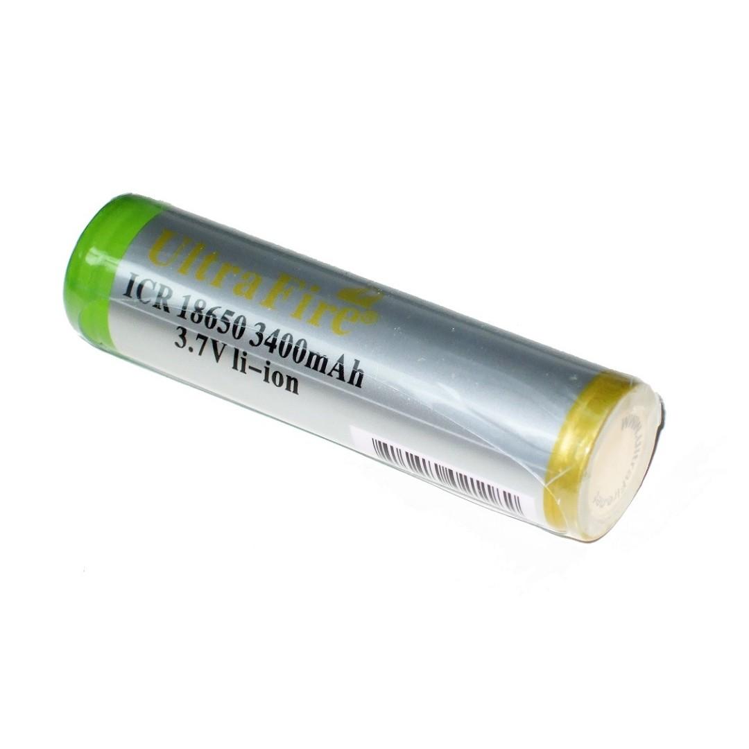 New UltraFire 18650 3400mAh 3.7V Protected Rechargeable Battery Cell