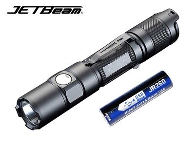 New Jetbeam TH15 USB Charge 1300 Lumens LED Flashlight Torch