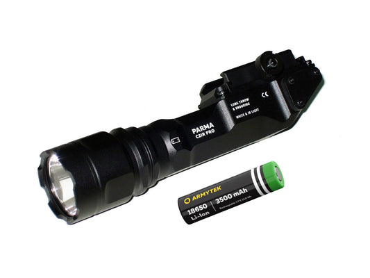 New Armytek Parma C2IR Pro ( White, 940nm IR ) 1250 Lumens LED Flashlight Torch