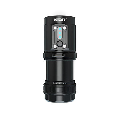 New XTAR D08 WALRUS Set 2000 Lumens LED Dive Diving Flashlight Torch