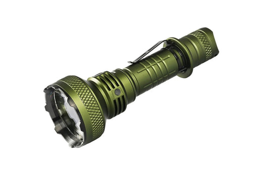 New AceBeam L35 2.0 Green 5000 Lumens LED Flashlight Torch ( NO Battery )