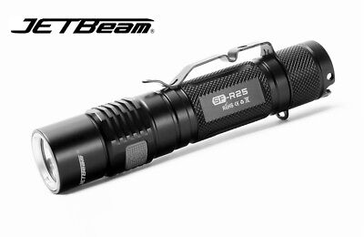 New Jetbeam SF-R25 USB Charge 1080 Lumens LED Flashlight Torch