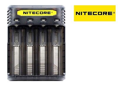New Nitecore Q4 ( Black ) Battery Charger
