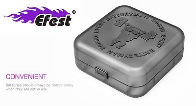 New Efest 26650 Battery Box Battery Case