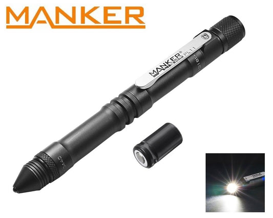 New Manker PL11 (CW) USB Recharge 120 Lumens LED Penlight Flashlight Torch
