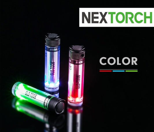 New Nextorch Glo-Toob GT-AAA Aurora Multi Color LED Signal Light (NO Battery)