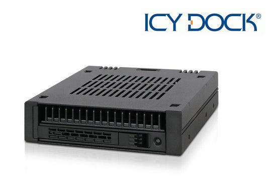 New ICY Dock ExpressCage MB741SP-B 2.5" SAS SATA HDD Hot Swap Mobile Rack