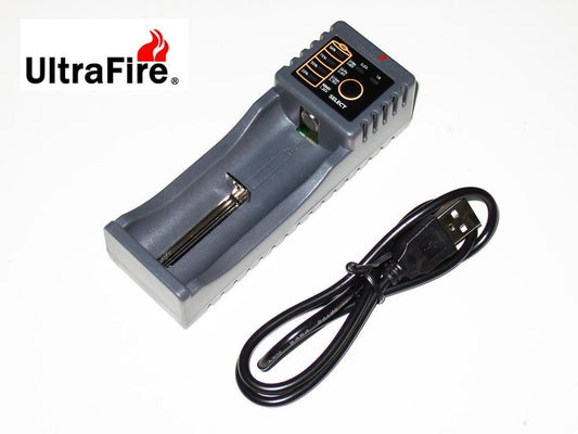 New UltraFire WF-118 LED USB Battery Charger