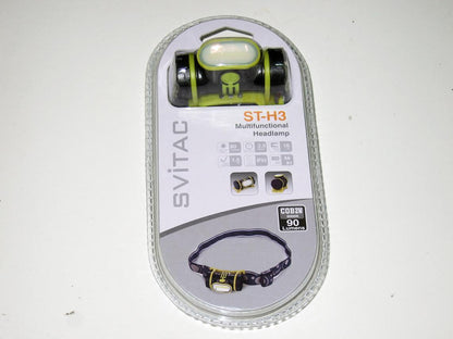 New SVITAC ST-H3 COB LED 90 Lumens Headlight Headlamp