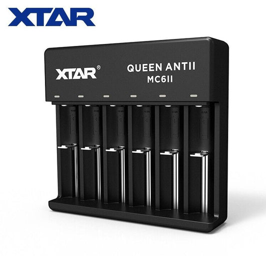 New XTAR QUEEN ANTII MC6II Battery Charger