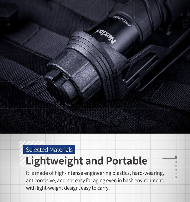 New Nextorch V70 360 Degree Rotation Quick Draw Baton Holster Flashlight Holster