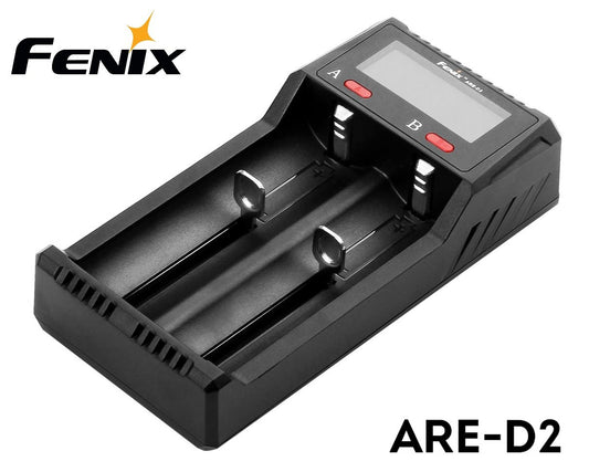 New Fenix ARE-D2 LCD USB Battery Charger