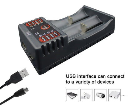 New Wuben ARF2 USB LED Battery Charger