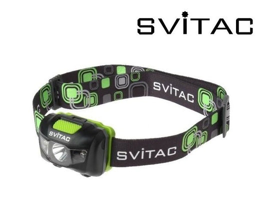 New SVITAC ST-H1 ( Black ) 120 Lumens LED Headlight Headlamp