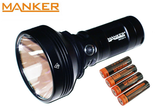 New Manker MK35 II 6000 Lumens LED Flashlight Torch