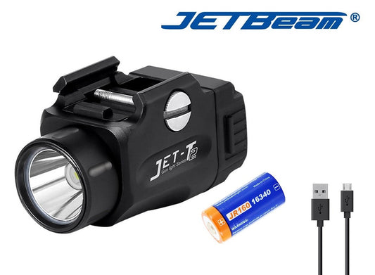 New Jetbeam T2 USB Charge 520 Lumens LED Flashlight Torch