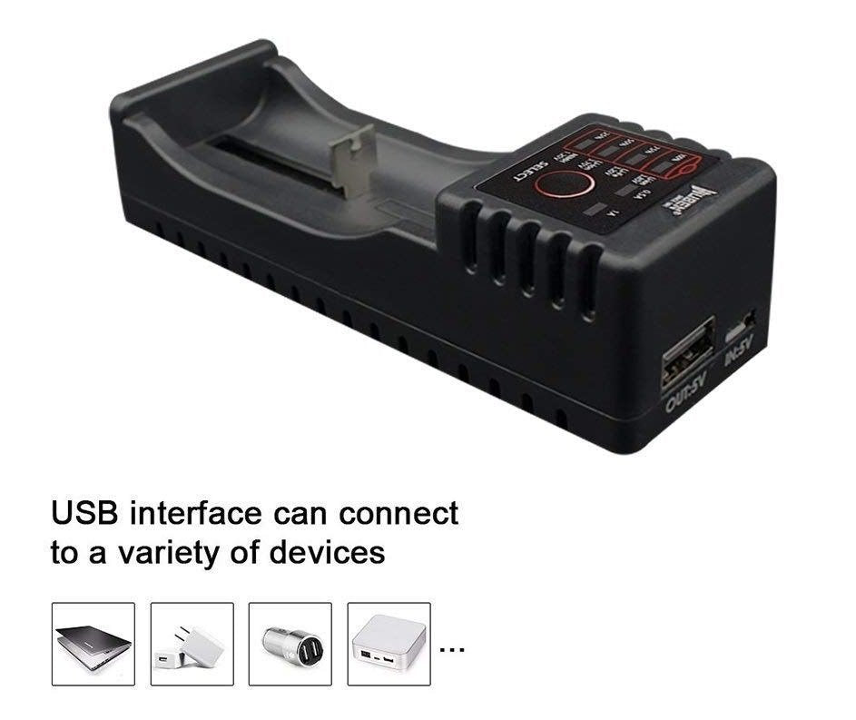 New Wuben ARF1 USB LED Battery Charger