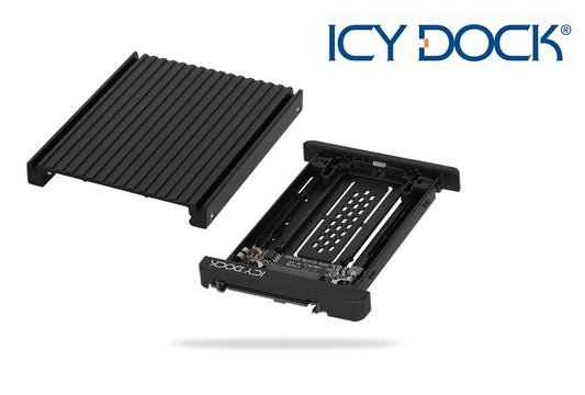 New ICY Dock MB705M2P-B M.2 PCIe NVMe SSD to 2.5" U.2 PCIe SSD Converter Adapter