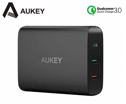 New Aukey PA-Y13 Type-C USB-C Quick Charge 3.0 QC3.0 Power Delivery Wall Charger