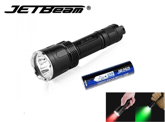 New Jetbeam WL20 USB Charge 1000 Lumens LED Flashlight Torch