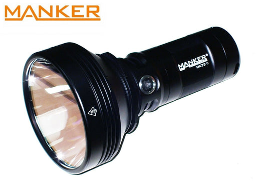 New Manker MK35 II 6000 Lumens LED Flashlight Torch ( NO battery )