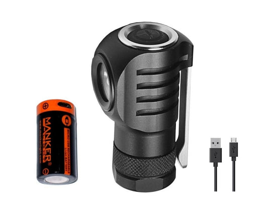 New Manker E04 ( NW ) USB Charge 550 Lumens LED Flashlight Torch
