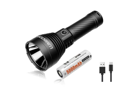 New Lumintop GT Mini 5.0 USB Charge 1600 Lms LED Flashlight Torch (With Battery)